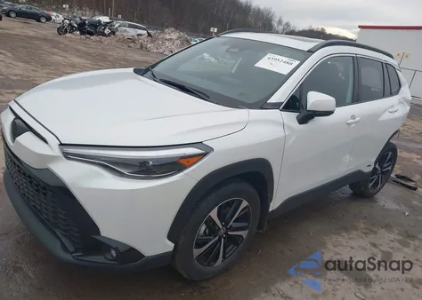 2023 Toyota Corolla Cross Hybrid Xse from USA, damaged, VIN 7MUFBABG8PV002578